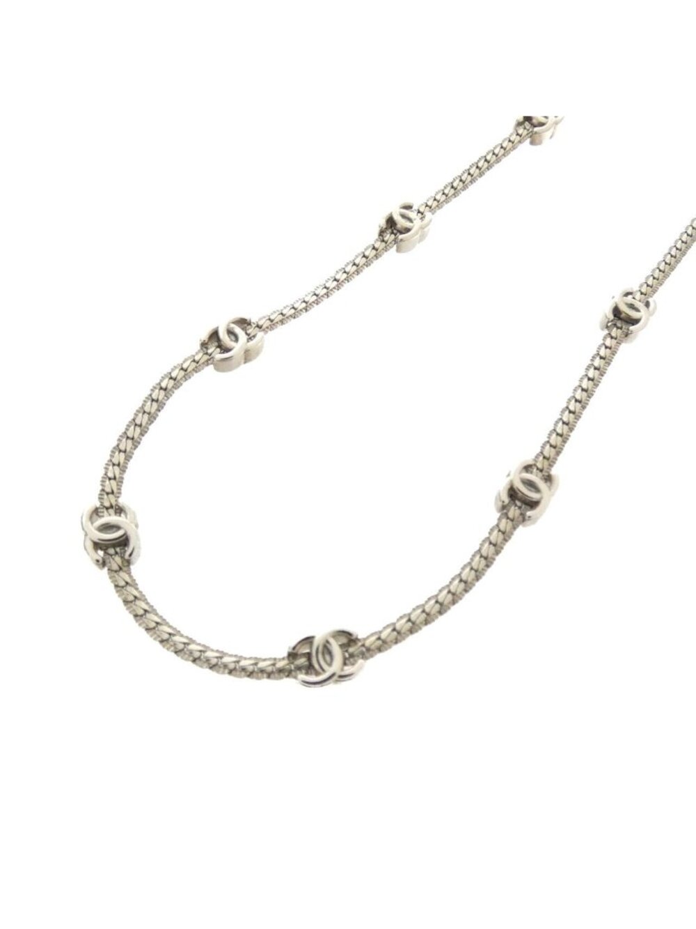Chanel Necklace Silver